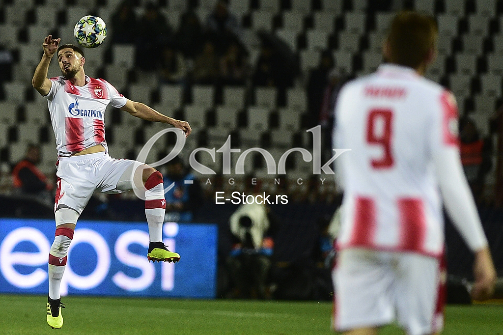 Milos Degenek Crvena zvezda vs Tottenham