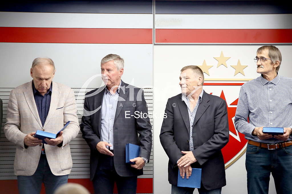 Vladimir Petrovic Pizon Dragan Dzajic Milos Sestic Zdravko Borovnica
