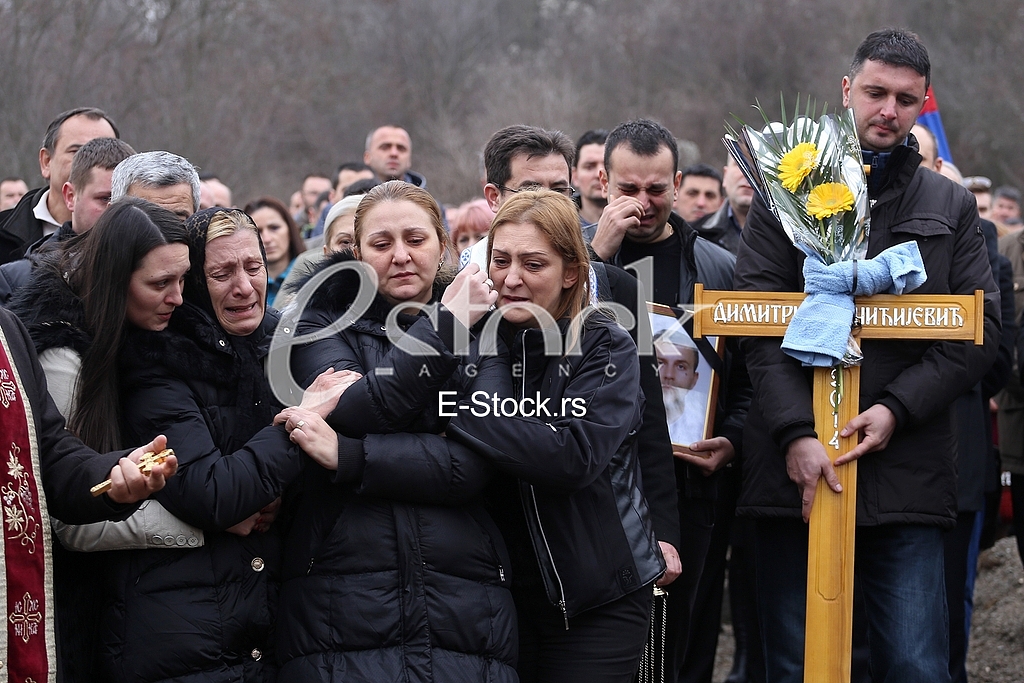 Funeral of Dimitrije Janicijevic
