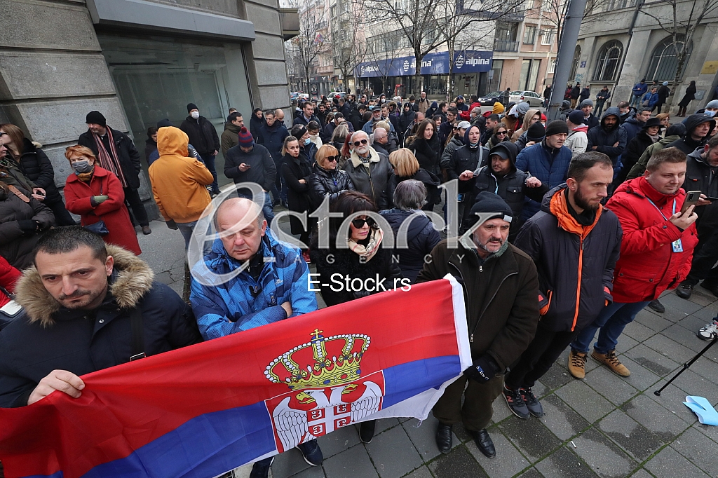 Protest advokata i penzionera