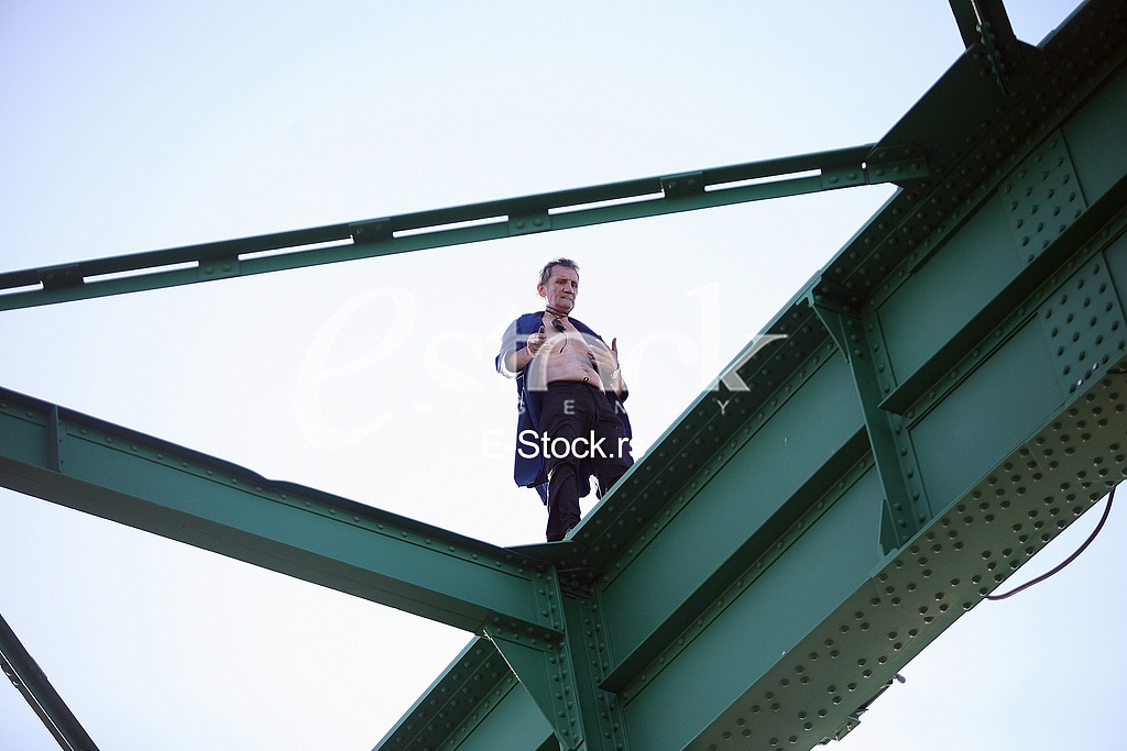 Suicide at Old Sava bridge
