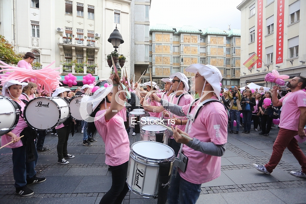 Race in the heels against Breast Cancer