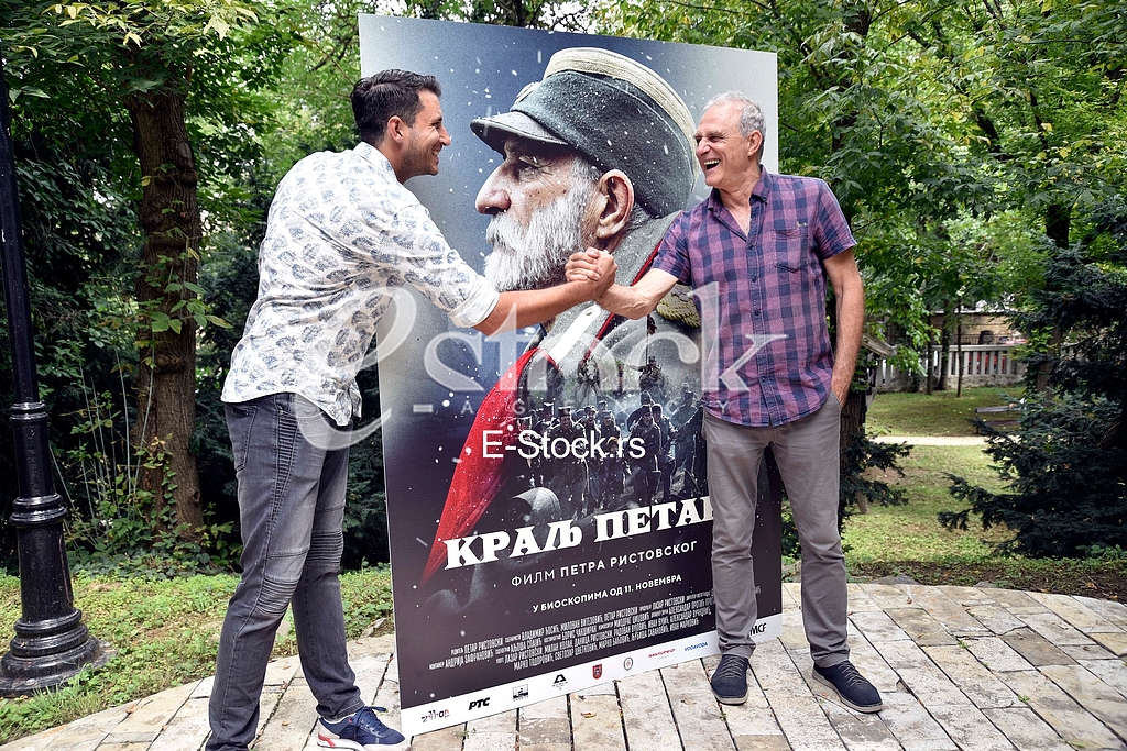 Movie King Peter the First, press conference