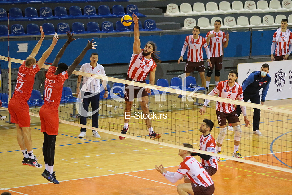 ODBOJKA - Polufinale kupa Srbije: Crvena zvezda - Mladi radnik