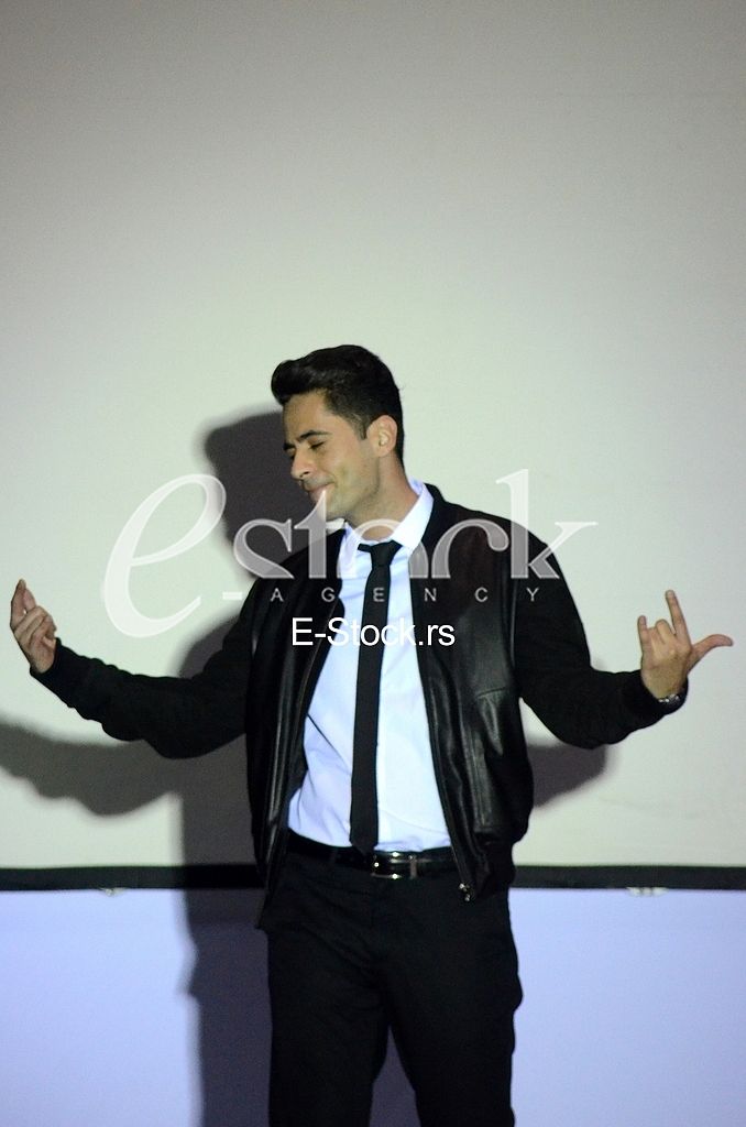 Fashion show of male hairstyles and trends, held at the 