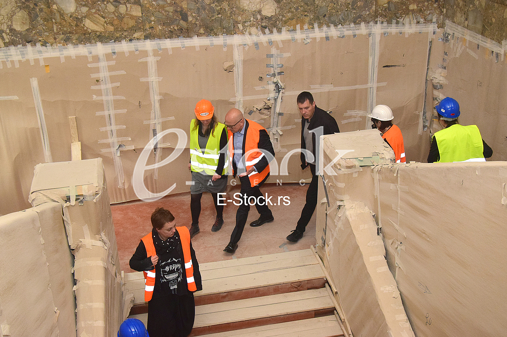  Restoration of the National Museum, Minister of culture Vladan Vukosavljevic