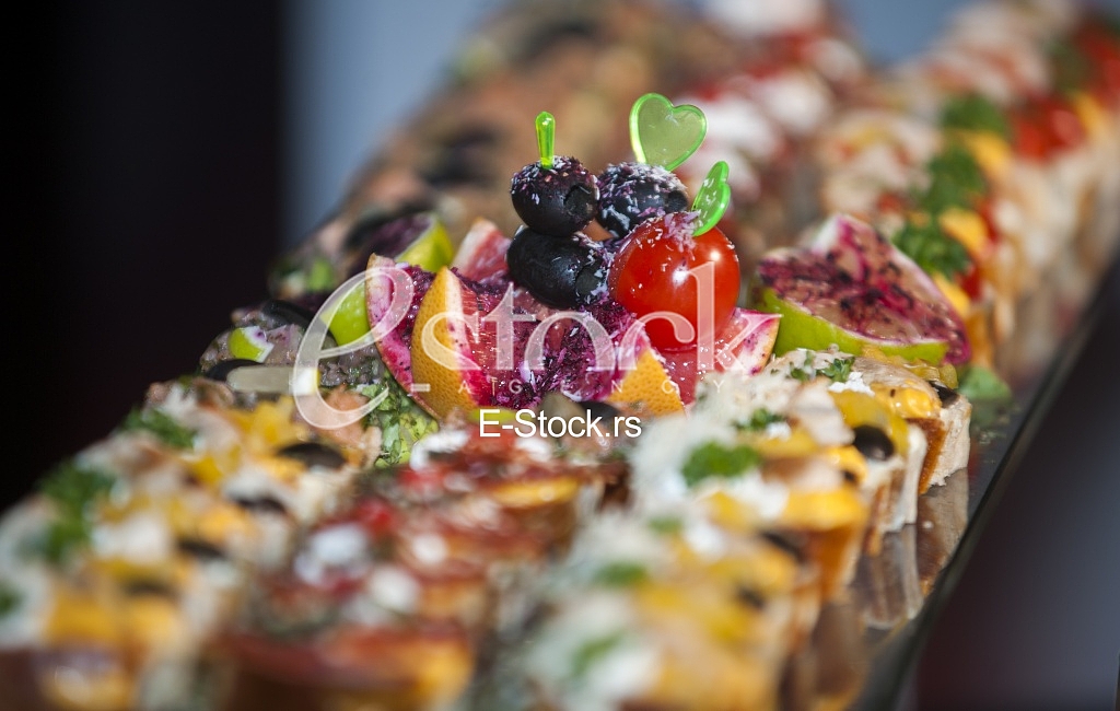 Catering table
