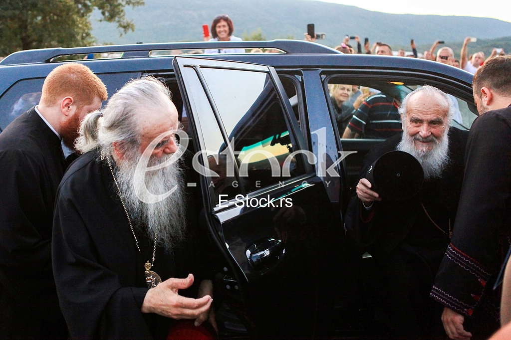 Mitropolit Amfilohije Radovic i patrijarh srpski gospodin Irinej