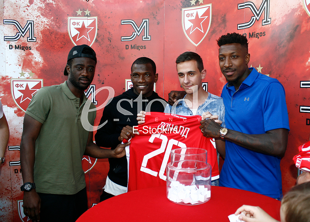 micel donald, fudbaler crvene zvezde
