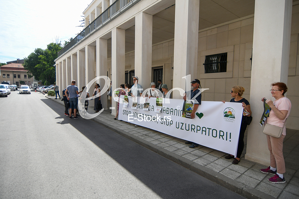 PROTET PROTIV IZGRADNJE MOSTA