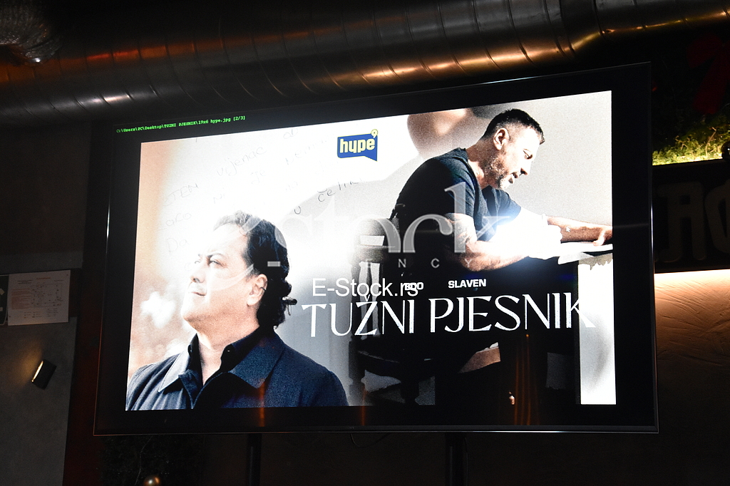 Promocija spota Tuzni pjesnik