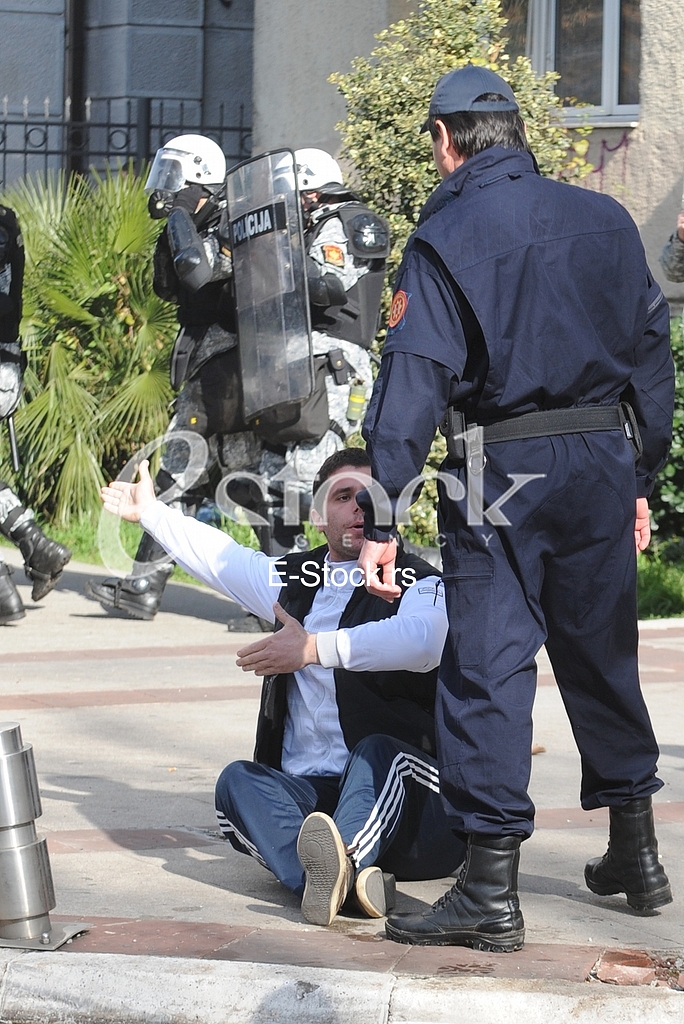 Demonstrations in Podgorica