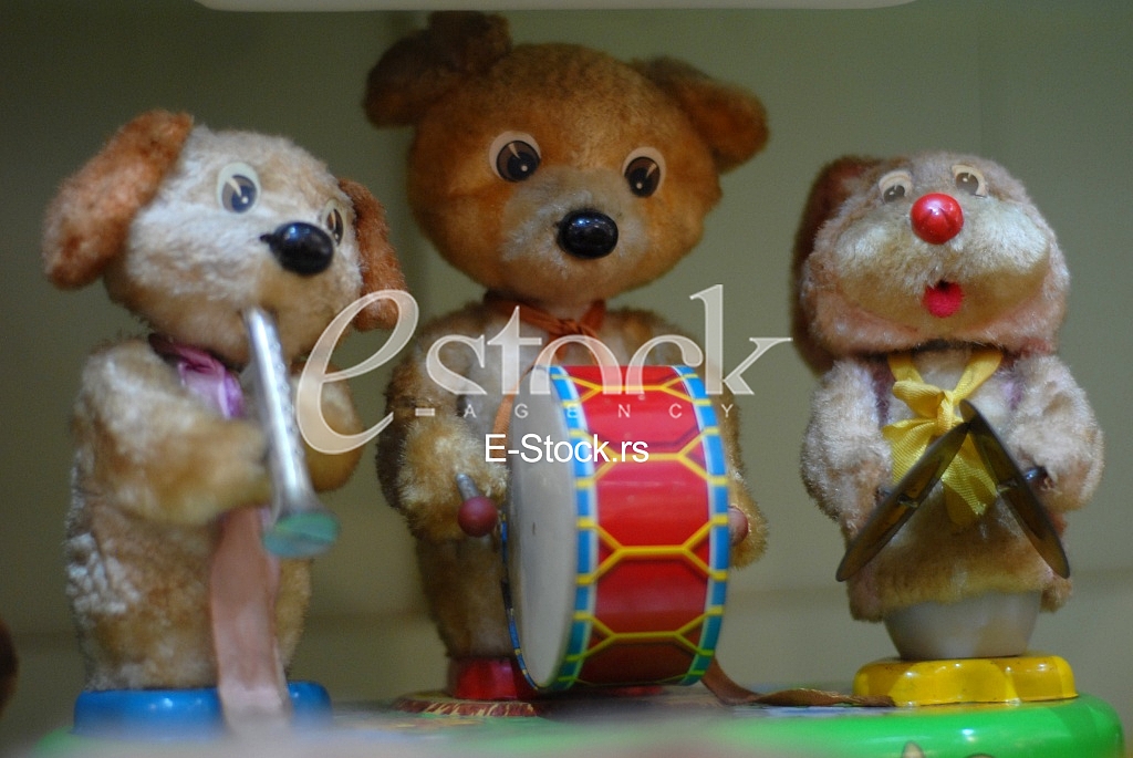 Exhibition teddy bears toys