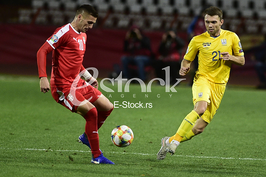 Dusan Tadic Srbija vs Ukrajina