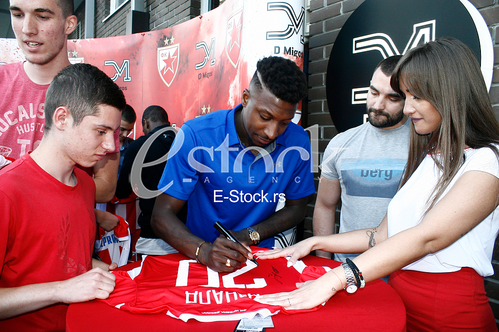micel donald, fudbaler crvene zvezde