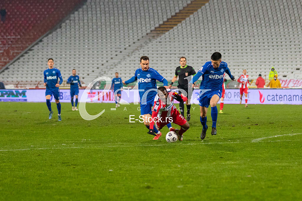 FUDBAL - 20. kolo Ling Long Super lige Srbije: Crvena zvezda - Radnik Surdulica