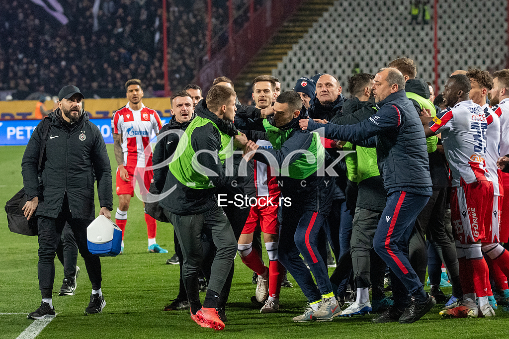 Fudbal - Super liga Srbije: Crvena zvezda - Partizan