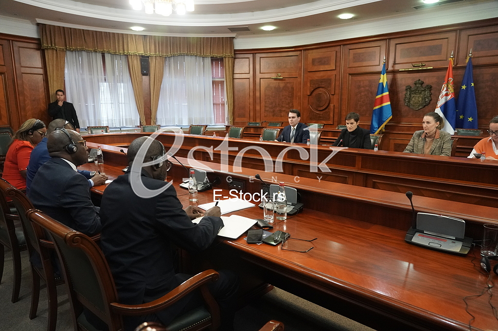 Kristof Lutundula Apala i Ana Brnabic