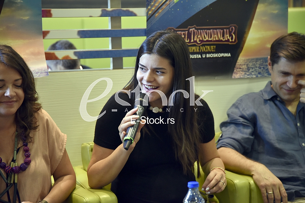 Press conference for the cartoon Hotel Transylvania third part Press conference for the cartoon Hotel Transylvania third part