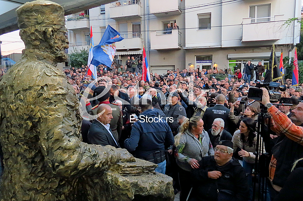 Draza Mihajlovic spomenik