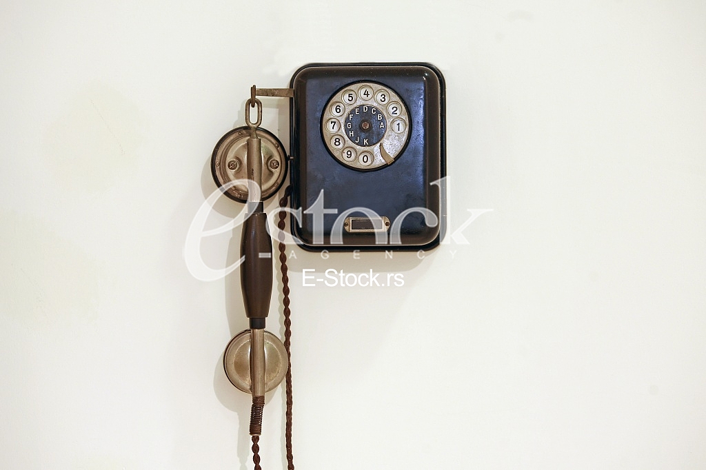 old phone, nineteenth and twentieth century, from the beginning of telephony