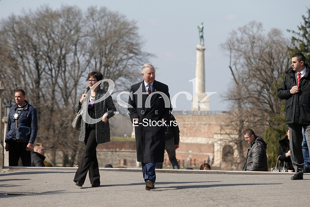 Prince Charles and Camilla in Belgrade
