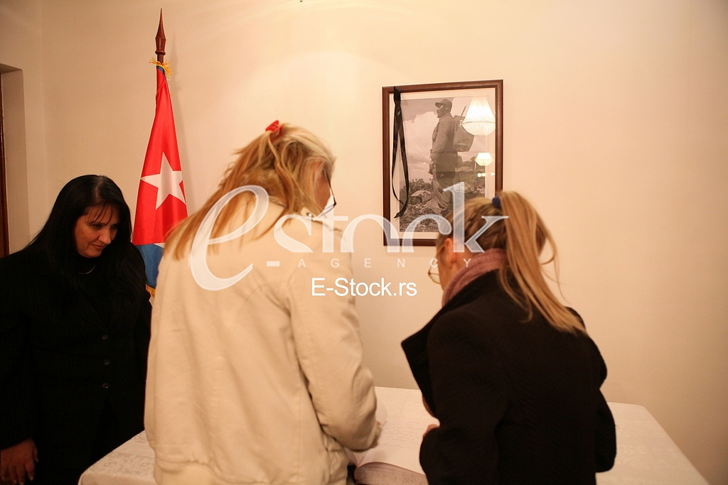 Embassy of Cuba in Serbia,Fidel Castro