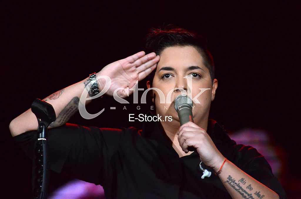  The concert of Marija Serifovic