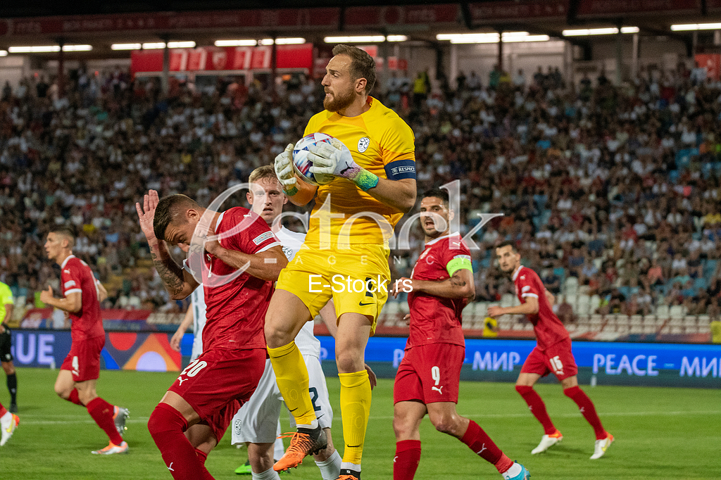 Fudbal: UEFA Liga nacija: Srbija - Slovenija