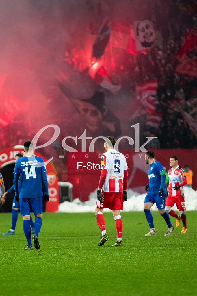 FUDBAL - 20. kolo Ling Long Super lige Srbije: Crvena zvezda - Radnik Surdulica