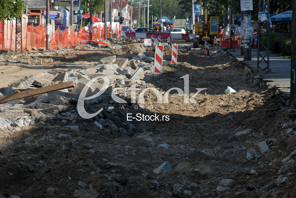 Reconstruction of the street Vojvode Stepe