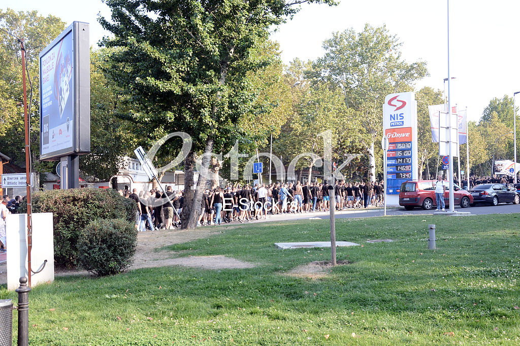 FC Red Star_FC Partizan, football game, 155 derby match.