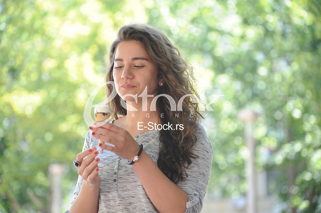 Ice cream on Belgrade streets