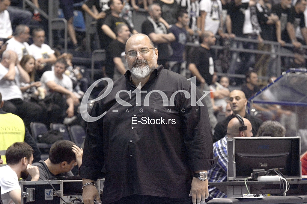  Partizan-Red Star, basketball derby game.