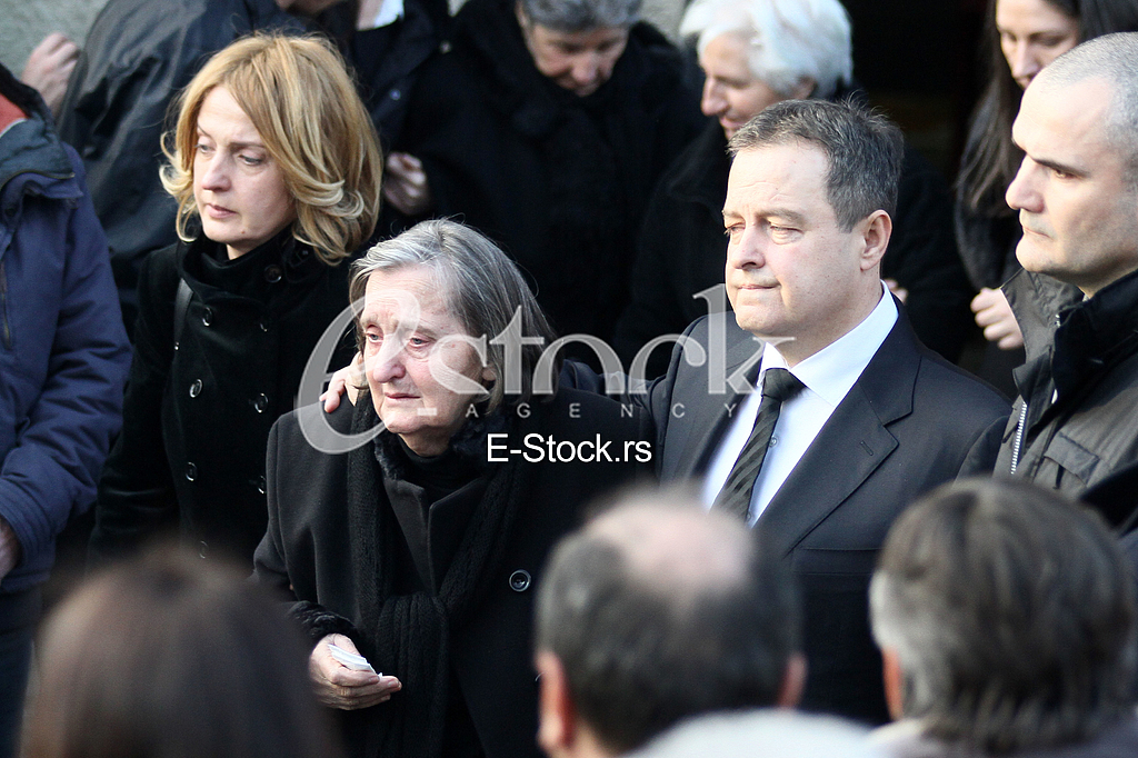 The burial of Desimir Dacic