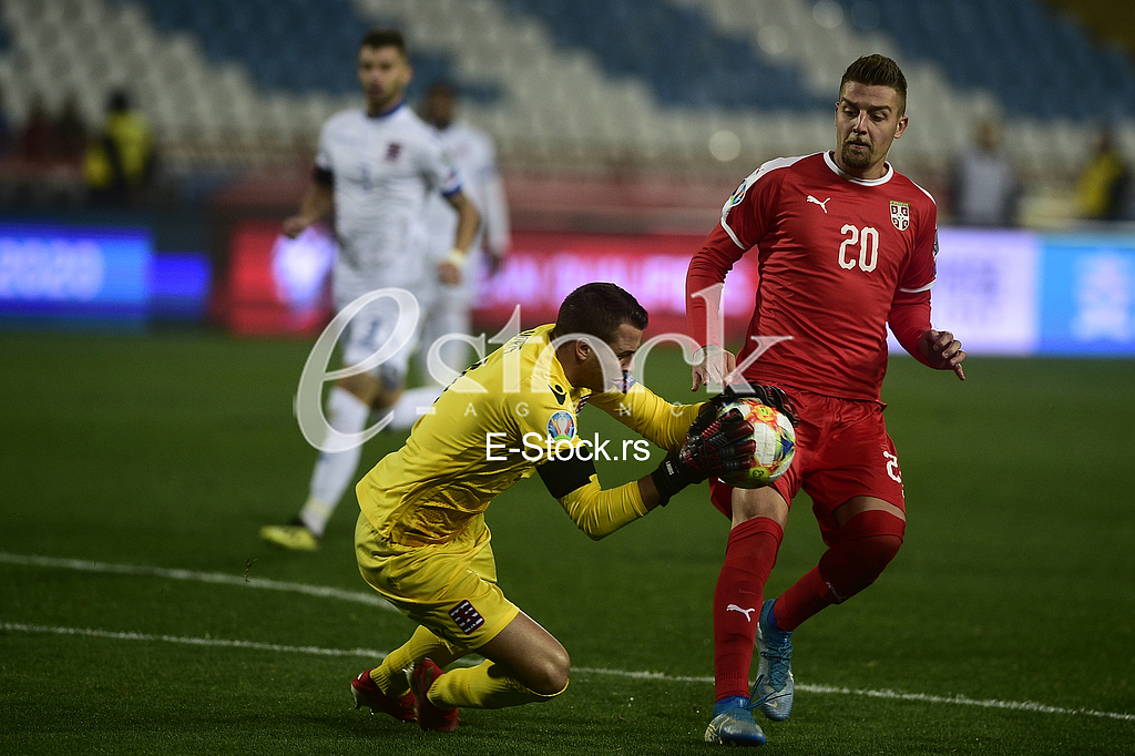 Sergej Milinkovic Savic Srbija vs Luksemburg