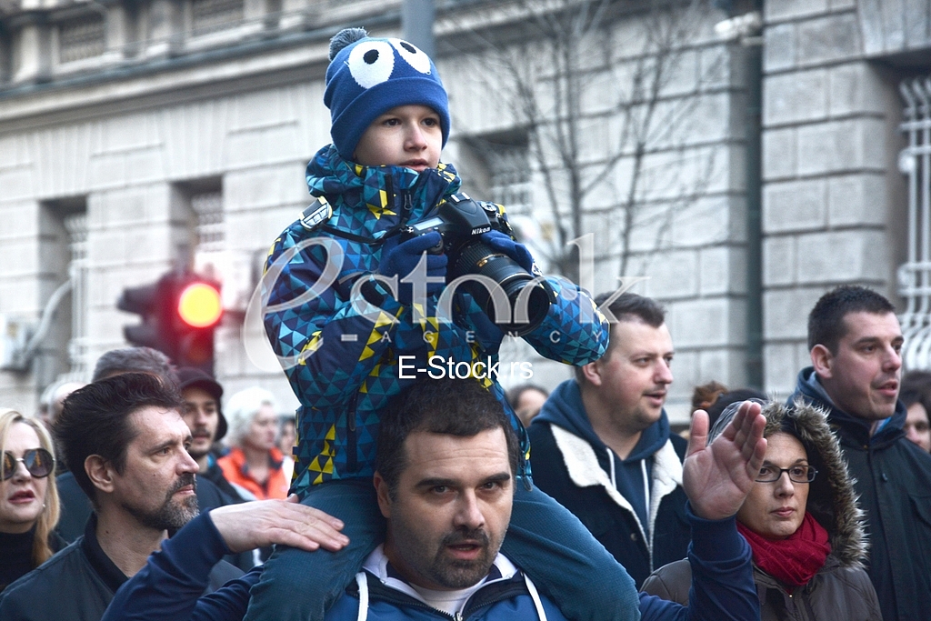Protest ''Do not give Belgrade''

