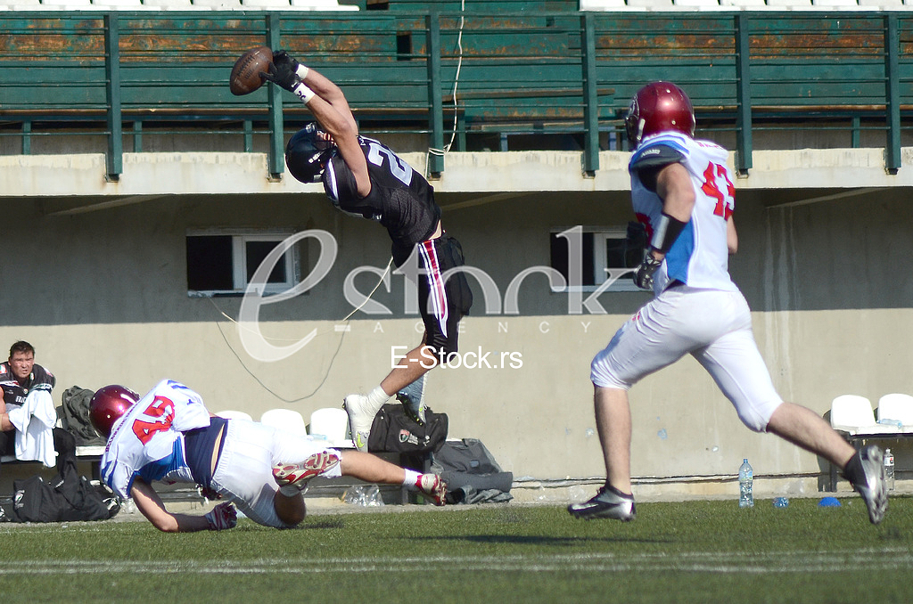 American football match