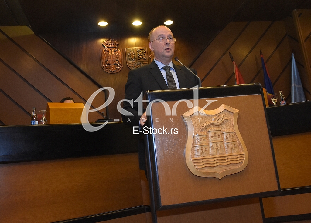 Milos Vucevic Mayor of Novi Sad