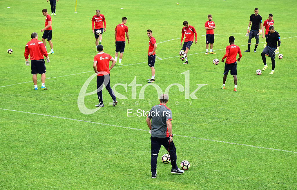  Training of football club Red Star