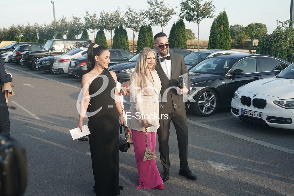 Aleksandra Mladenovic,  Aleksandar Mandzukic i Vanja Mijatovic