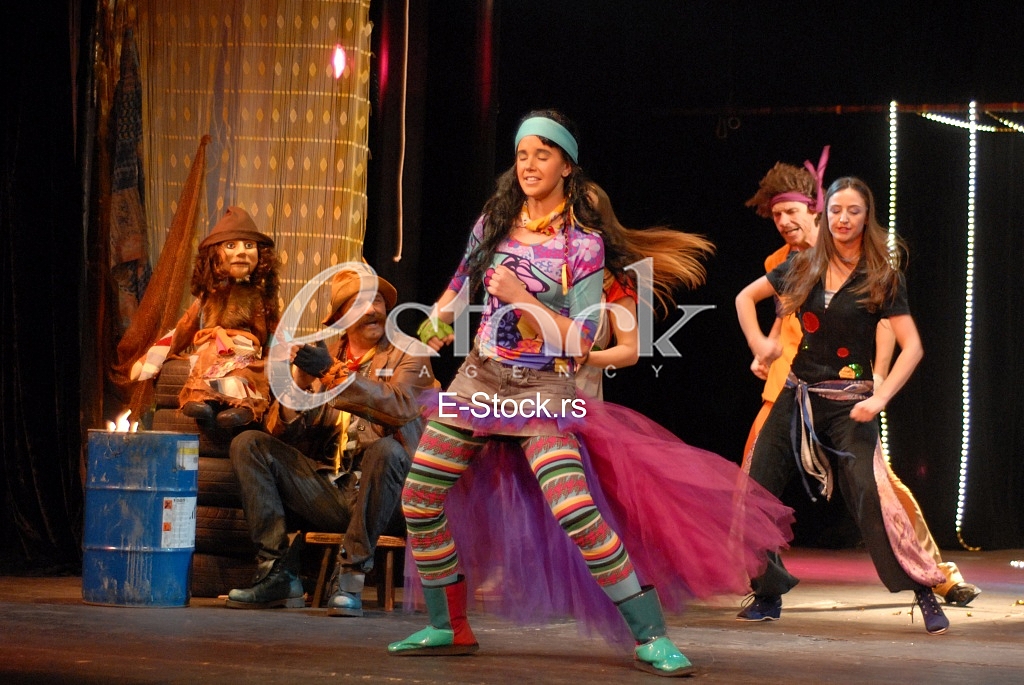 Premiere of the play Rain