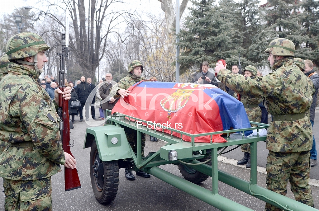 Burial of the remains Dimirija Tucovica