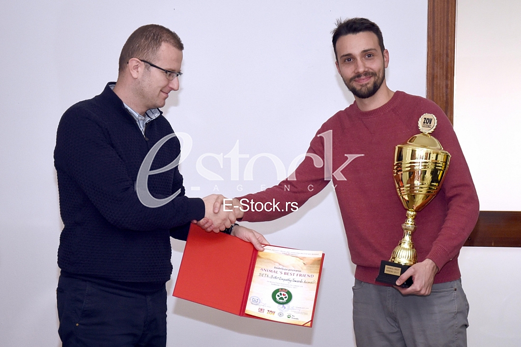 Animal's best friend award was given to Milos Djuricic