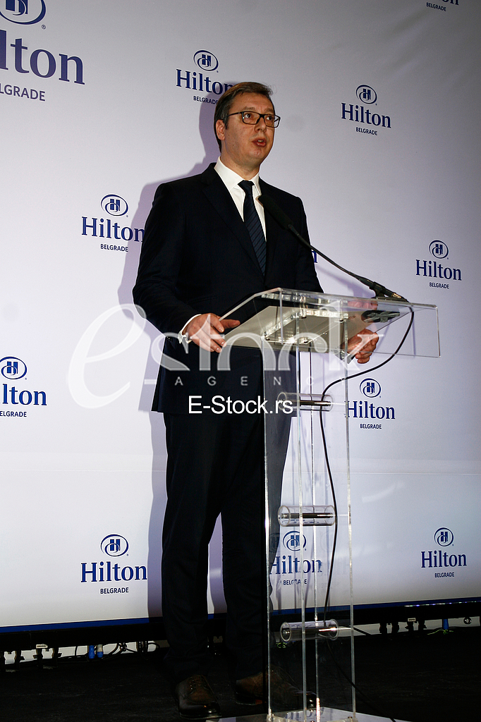  aleksandar vucic , hilton hotel otvaranje u bg