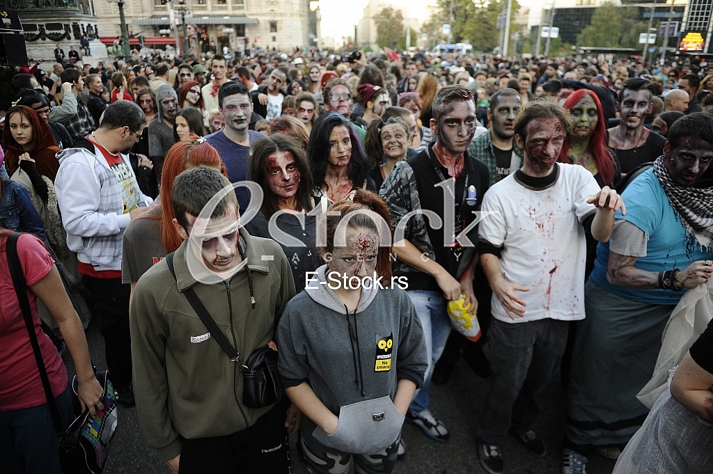 Zombie Day of walking dead Zombie Day of walking dead