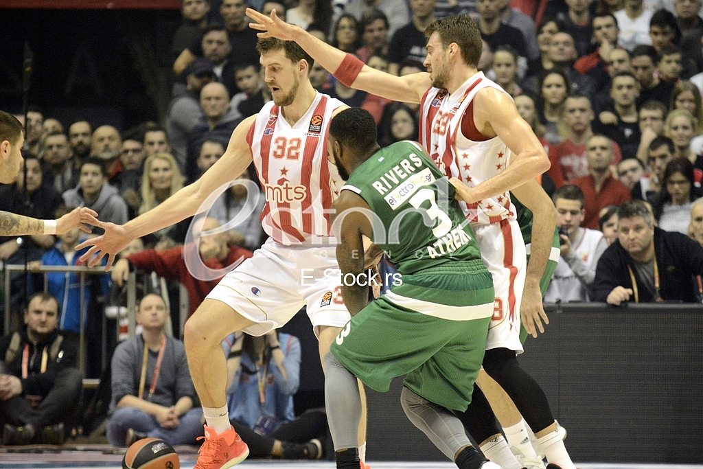 Red Star- Panathinaikos basketball game