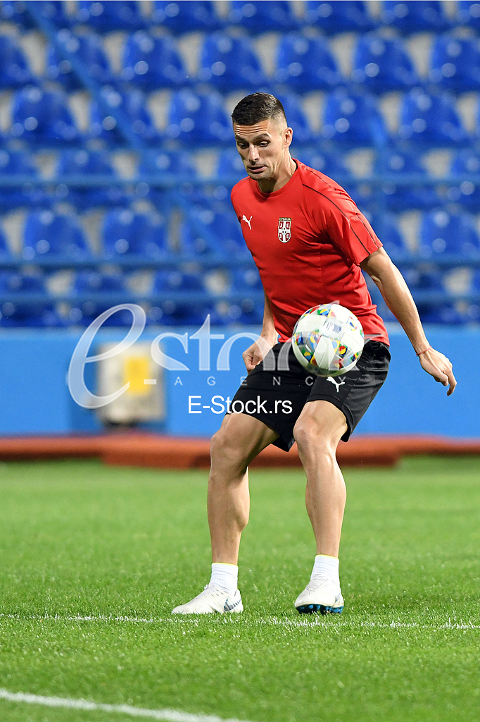 Training of the Serbian national team