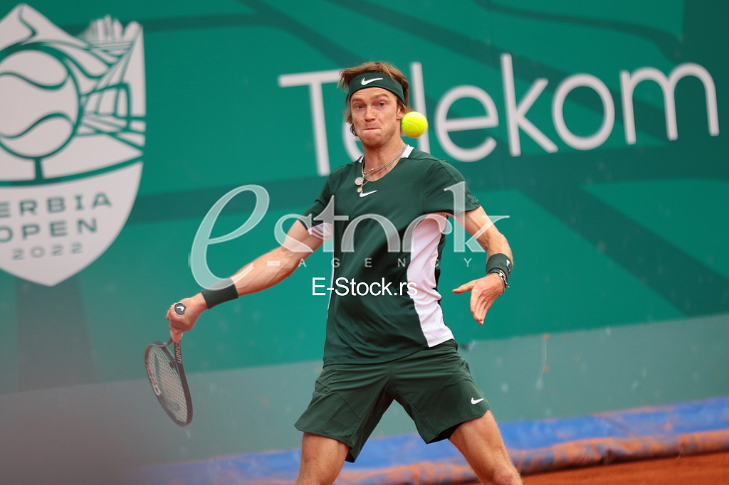 TENIS - 1/4 Finala Serbia Open: Andrej Rubljev - Taro Danijel