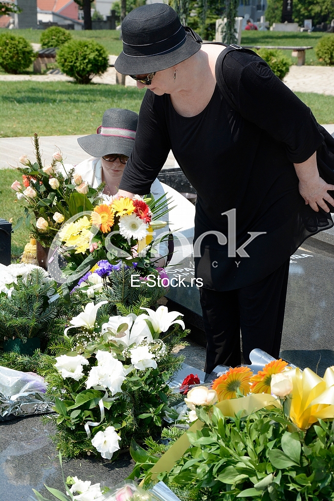 40 days after the funeral Bata Zivojinovic